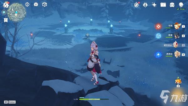 原神雪山的冰柱怎么解锁（原神中绝云间的三个冰元素方碑怎么开）