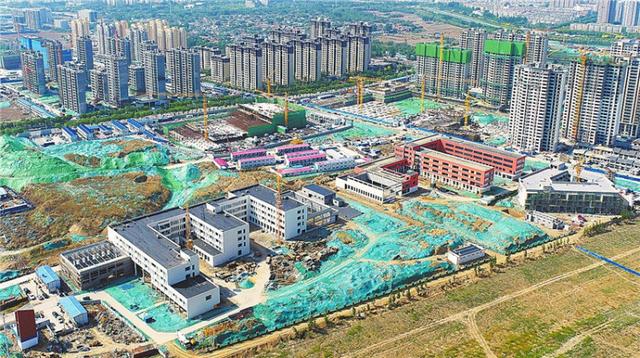 河北衡水市南部城区发展迅速