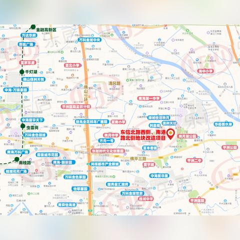 广东佛山市桂城地图的长尾关键词有什么