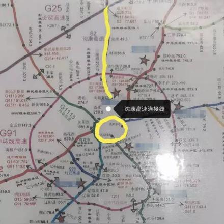 沈阳市哪个路口可上高速