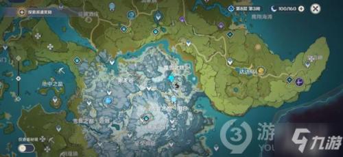 原神山中之物怎么激活（原神14怎样爬龙骑雪山）