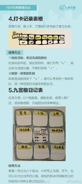 时间管理的10个小建议