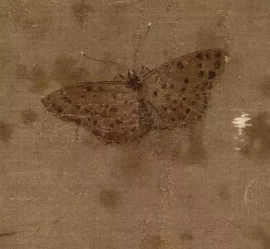 他是北宋画花极有生意，色彩最好的花鸟画家