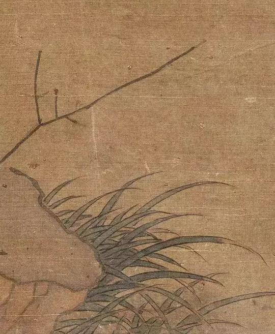 他是北宋画花极有生意，色彩最好的花鸟画家