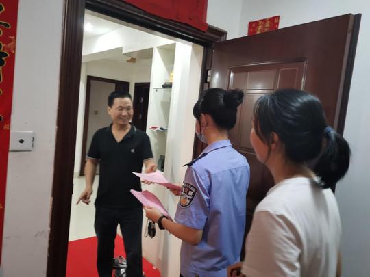 完成11个小区入户，上杭临城镇零距离上门宣传反诈知识！