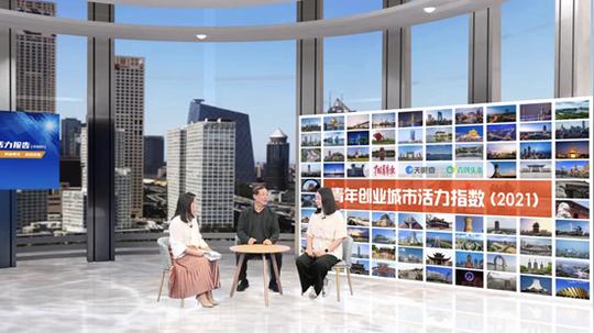 选好城创好业《青年创业城市活力报告（2021）》发布