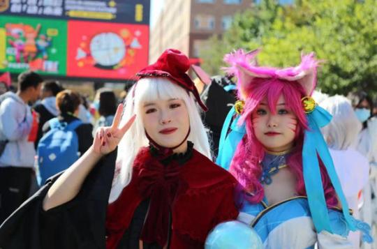2021年创业市集暨动漫cosplay嘉年华在吉林动画学院举行