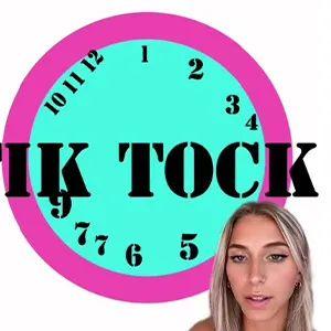 tiktok钟表怎么过