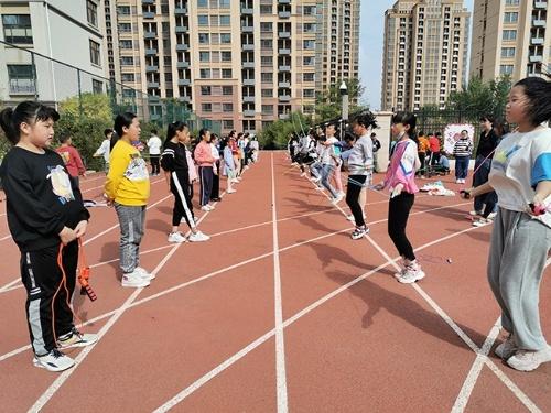 少年强，则国强—烟台高新区第三实验小学学生体能训练