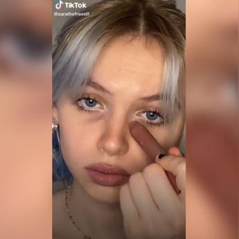 tiktok黑眼圈妆容的相关长尾关键词是那些