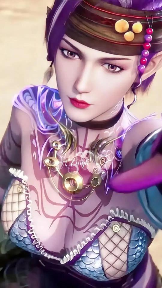 动漫美女｜斗罗大陆｜紫珍珠｜小白