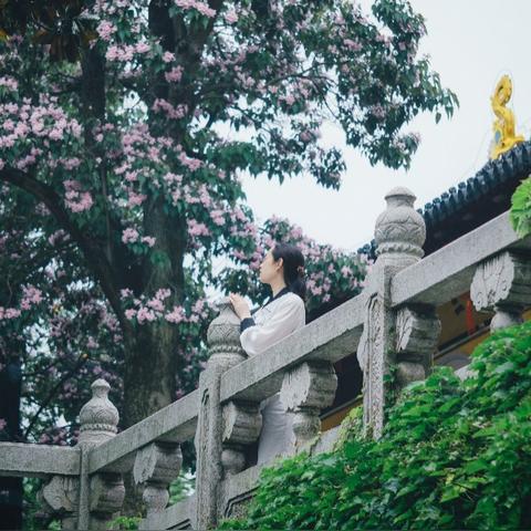 苏州市常熟市虞山的美景