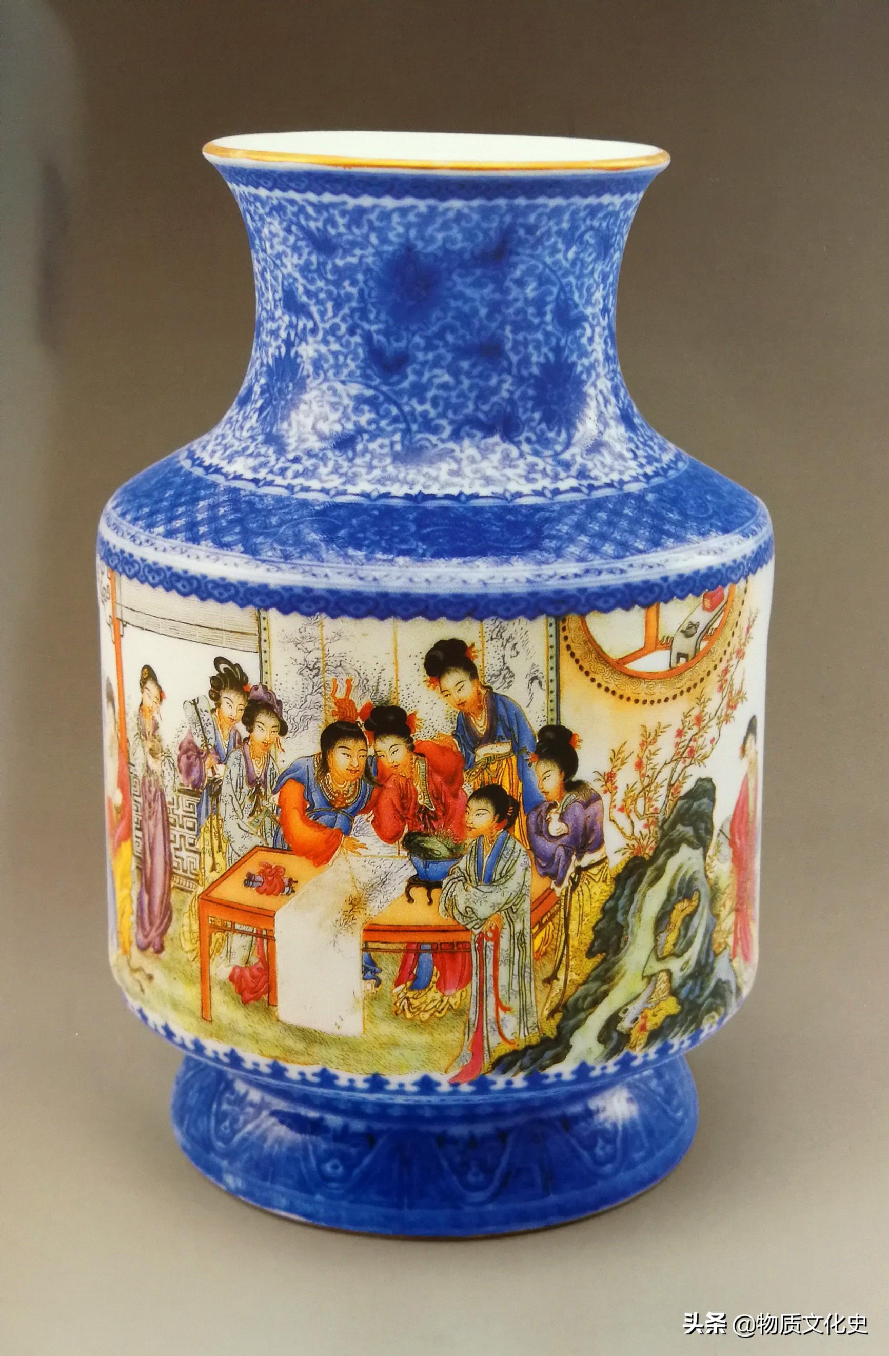 粉彩瓷器落款(联通款瓷器是什么年代的)