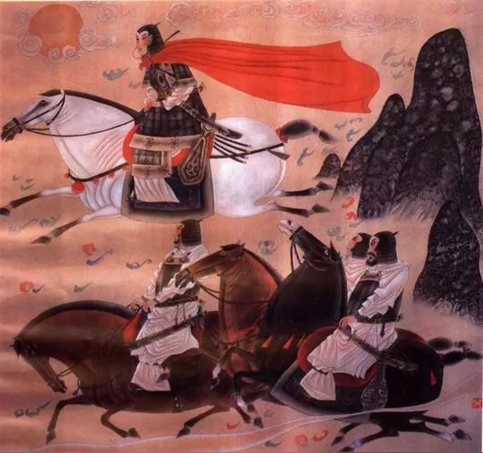 重彩连环画《木兰诗》，好美