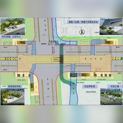 南通市汽车东站怎么去