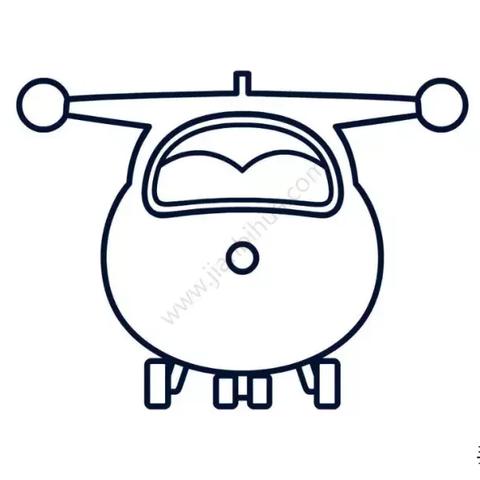 怎么画一个全体超级飞侠