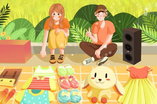 孩子第一次摆摊“创业”，品格、财商、情商全培养