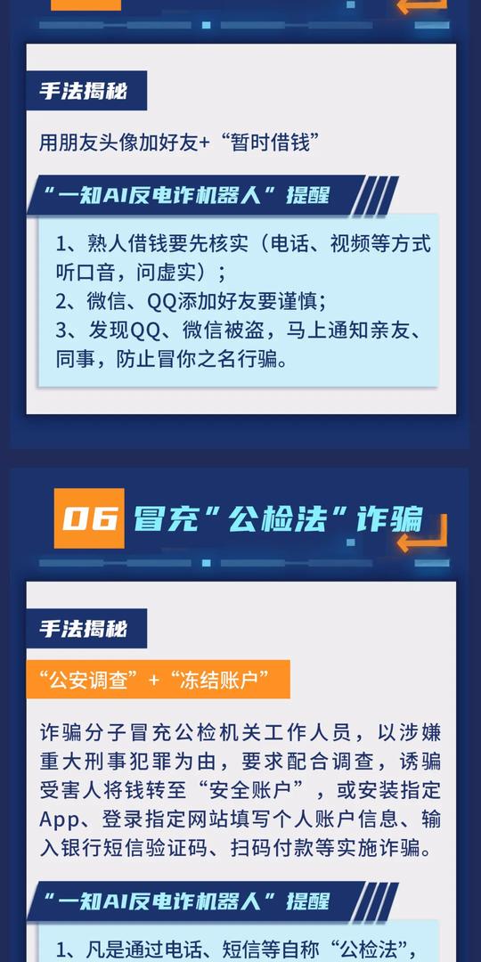 【反诈知识小课堂】最新公布！2021年上半年电信网络诈骗十大高发骗术！