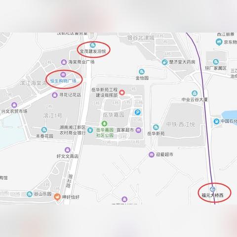 长沙市中心和滨江哪个好