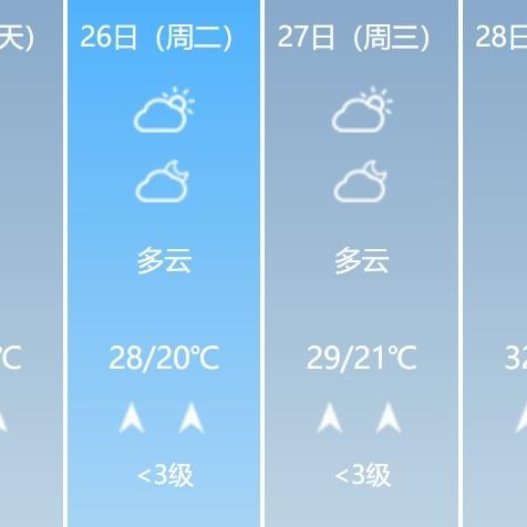 天明天什么天气预报