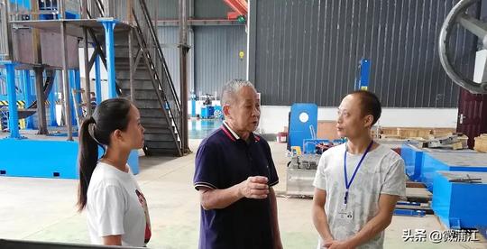 绿色蒲江·投资热土①丨四个月建成投产看耄耋老人朱仕廉在蒲创业路