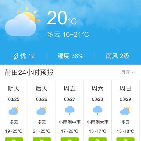【福建未来30天天气预报】福建未来一个月天气情况查询