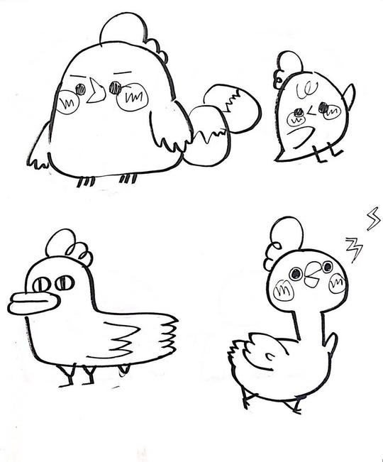 分享一组简笔画素材，寒假作业有着落了，给孩子保存吧