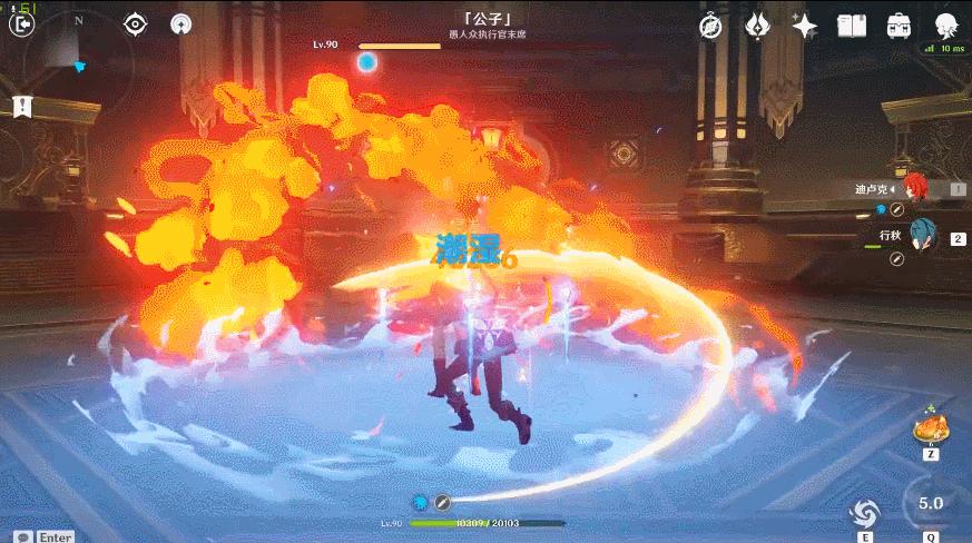 原神中火元素怪怎么打（原神沙漠四个火元素石柱如何点亮）
