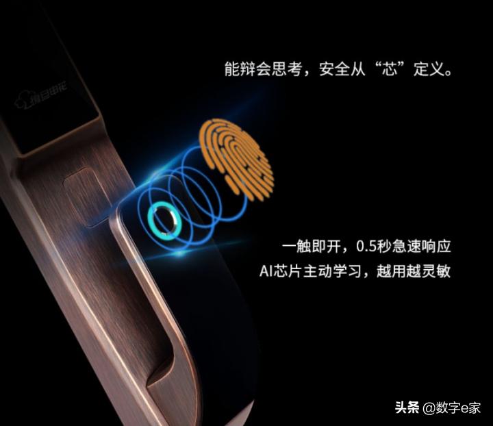 指纹锁里的执手弹簧是安装哪里的?