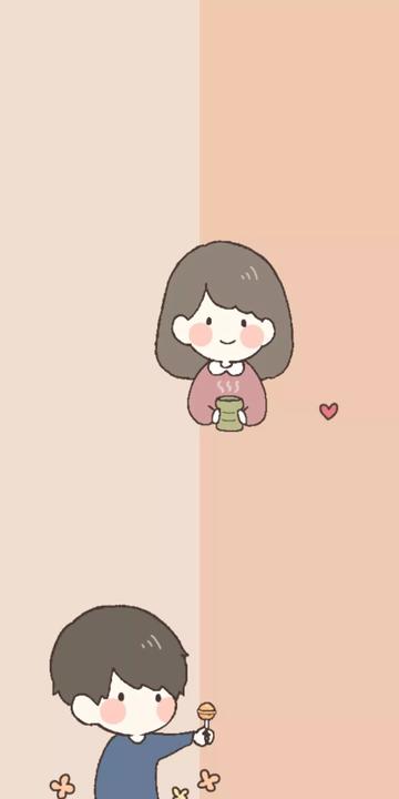 瑟瑟的情侣背景图