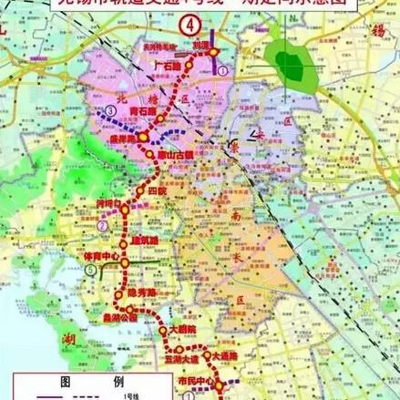 武汉新华路有2号地铁吗？