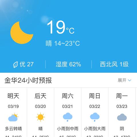 《金华天气的多变与独特魅力》-第2张图片-其人生活百科