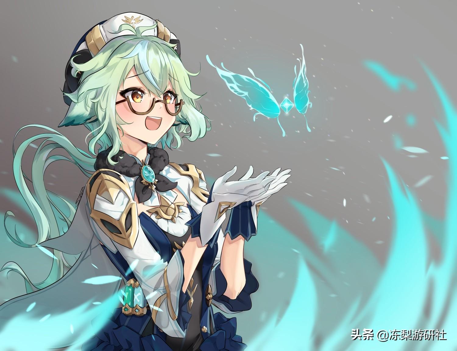 怎么画原神的风元素神之眼（原神怎么完成风镜）