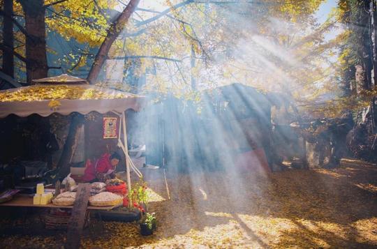 秋天想去赏叶嫌人多？来这个冷门古村落吧！仿佛秋天般童话梦境