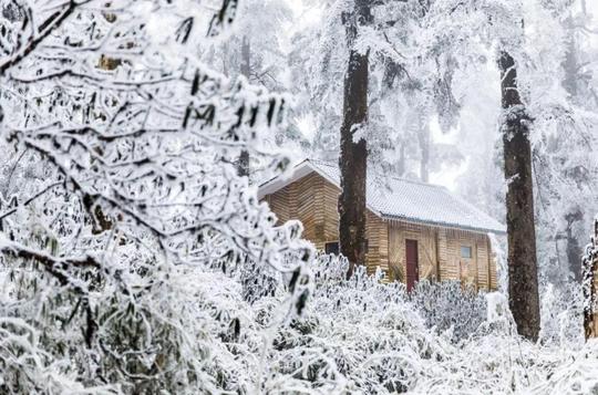 成都冬季“冷门”滑雪场：云海、温泉……3a景点，却5a风光