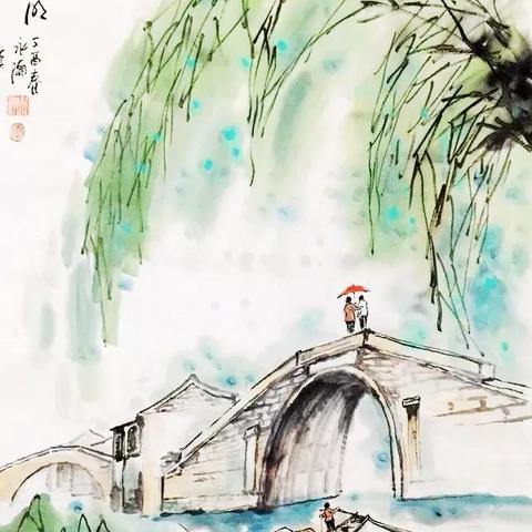 江南诗配画图片大全的长尾关键词有什么