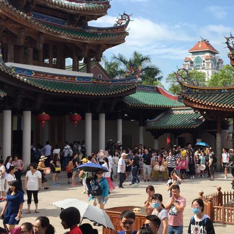 南普陀寺的山多高？