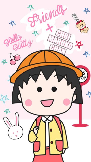 可爱樱桃小丸子卡通二次元头像大全