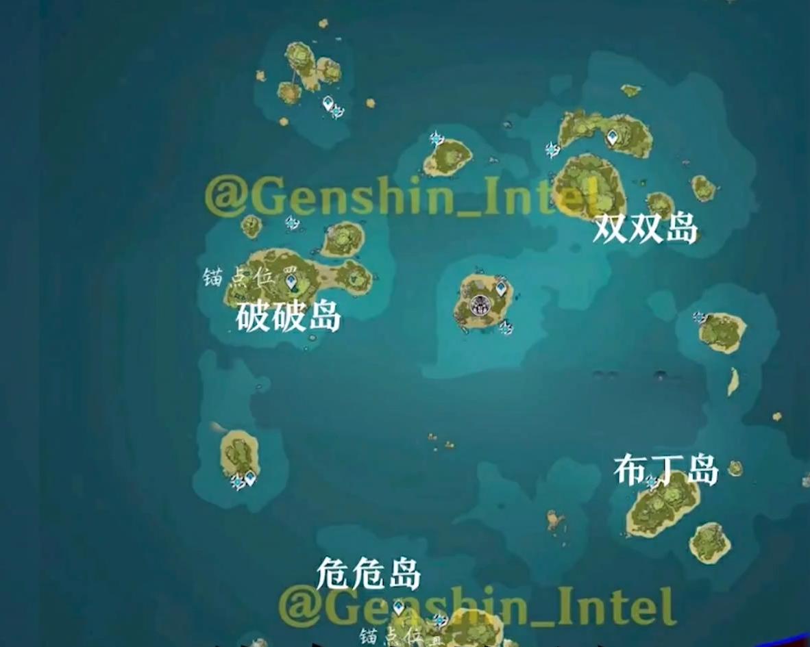 原神新的岛屿怎么发现（原神金苹果怎么去右上角的岛屿）