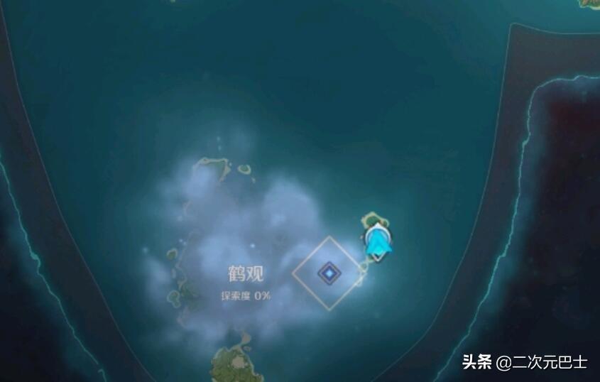 原神怎么去离岛鹤观（原神迷雾栖木逢岳之野怎么开）