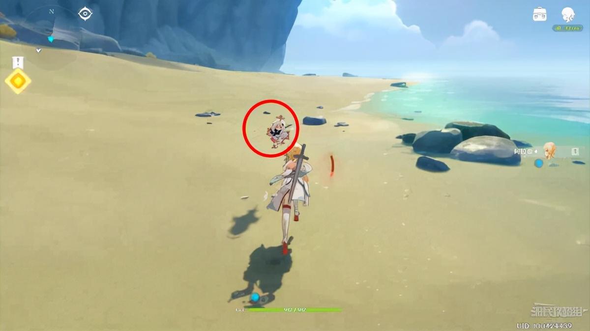 原神怎么抓住天上的（原神云来海极速前进任务怎么做）