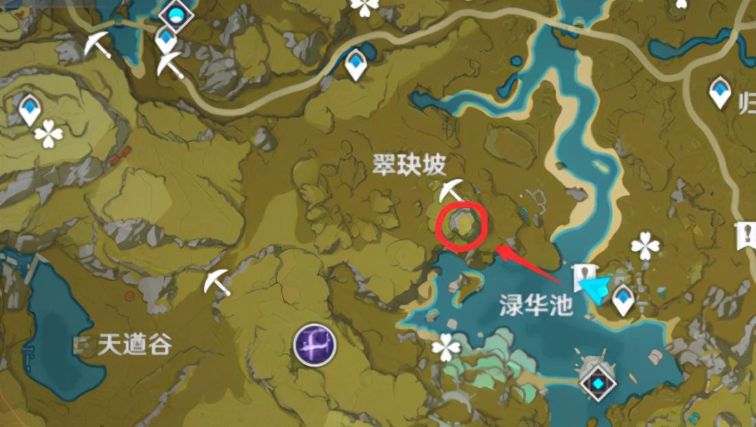 原神翠玦坡小屋怎么进（火树原神位置）