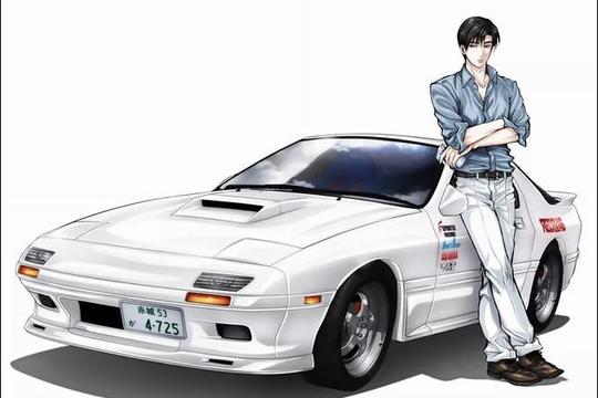 头文字d高桥凉介的白彗星，马自达rx-7(fc3s)