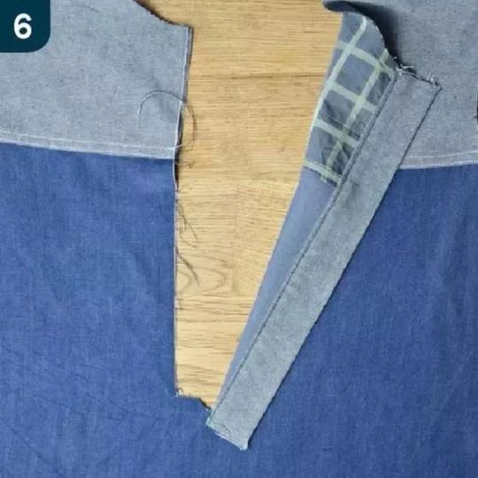 适合服装爱好者。服装裁剪，服装缝纫如何缝一个隐藏的纽扣门襟？