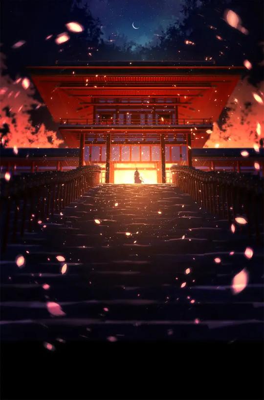 古风精美夜景壁纸