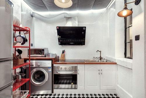 洗衣机放厨房风水_为什么说厨卫是住宅的核心