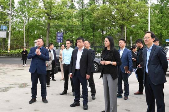 国家开发银行史长虹一行来清江浦区考察调研