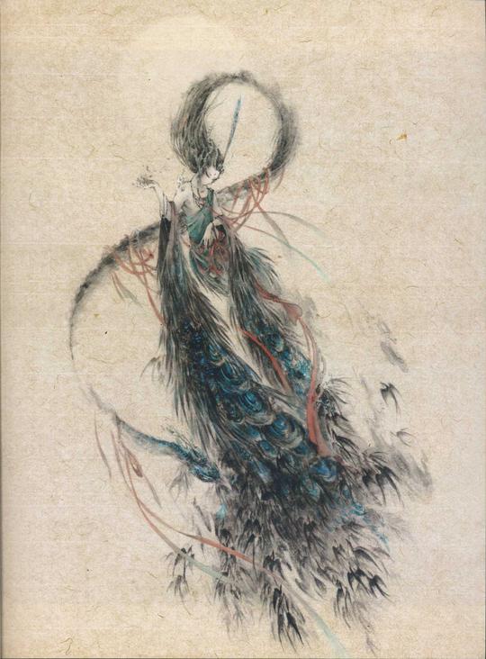 sunera纹身素材丨《洛煌笈》神仙画师笔下的神仙是什么样子的？