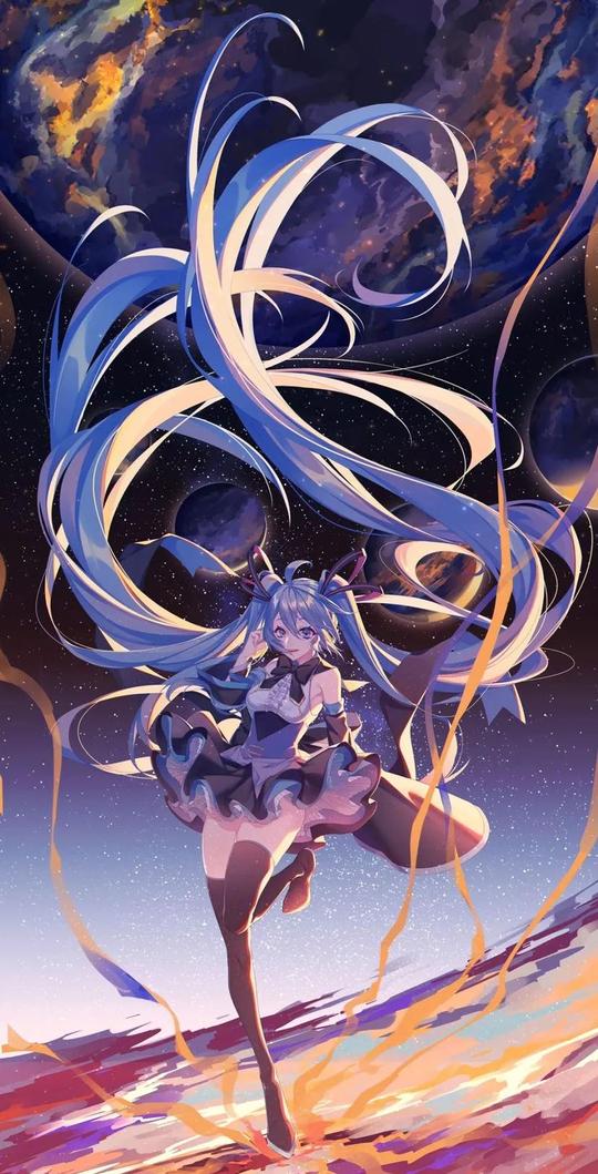 （壁纸）超美初音未来动漫壁纸系列