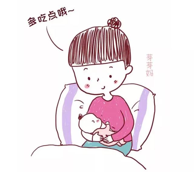 给孩子吃母乳说说朋友圈